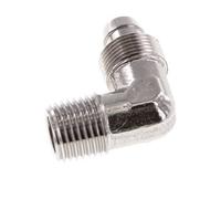 10x8 & R1/4'' Stainless Steel 1.4404 Elbow Push-on Fitting with Male Threads
