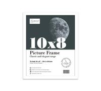 10X8 White Picture Frame (25.4 X 20.3Cm) Poster, Photo, Artwork, Gallery Wall Or Print