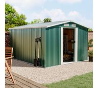 10x8FT Large Metal Garden Tool Storage Shed