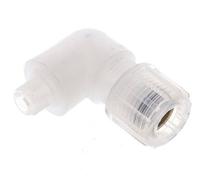 10x8mm & G1/8'' PFA Elbow Cutting Fitting with Male Threads 10 bar