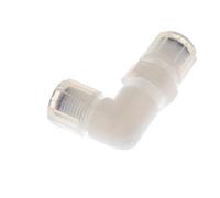 10x8mm & PFA Elbow Compression Fitting with Female Threads Bulkhead 10 bar