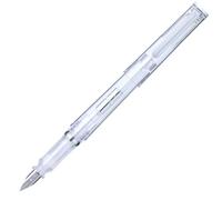 11-0549-704 Sailor Fountain Pen, For Beginners, Everyday Use, TUZU ADJUST Glassy, Crystal White, Gift Pack, Domestic, Medium Point