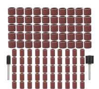 11/102pcs Sanding Band Drum Kit - Grit #80#120#180 Electric Mini Angle Grinder Mandrels(102pcs,180)