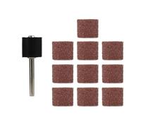 11/102pcs Sanding Band Drum Kit - Grit #80#120#180 Electric Mini Angle Grinder Mandrels(11pcs,180)