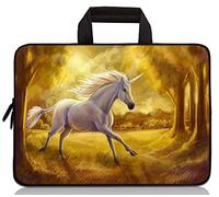 11 11.6 12 12.1 12.5 inch Laptop Carrying Bag Chromebook Case Notebook Ultrabook Bag Tablet Cover Neoprene Sleeve Fit Apple MacBook Air Samsung Acer HP DELL Lenovo Asus (Running Unicorn)