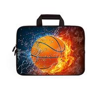 11" 11.6" 12" 12.1" 12.5" inch Laptop Carrying Bag Chromebook Case Notebook Ultrabook Bag Tablet Cover Neoprene Fit Samsung Google Acer HP DELL Lenovo Asus (11 11.6 12.1 12.2 inch, Basketball)