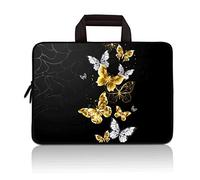 11 11.6 12 12.1 12.5 inch Laptop Carrying Bag Chromebook Case Notebook Ultrabook Bag Tablet Cover Neoprene Sleeve Fit Apple MacBook Air Samsung Acer HP DELL Lenovo Asus(Cool Butterfly)