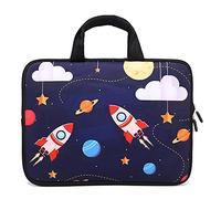 11" 11.6" 12" 12.1" 12.5" inch Laptop Carrying Bag Chromebook Case Notebook Ultrabook Bag Tablet Cover Neoprene Sleeve Fit Apple MacBook Air Samsung Google Acer HP DELL Lenovo Asus (Cool Rocket)