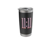 11:11 Eleven Eleven Wake Up Call Numerology 11 11 1111 Stainless Steel Insulated Tumbler