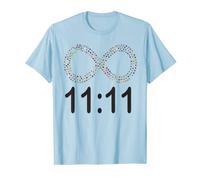 11:11 infinity Symbol Eleven Eleven Twin Flames Design T-Shirt