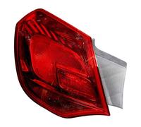 11-11648-01-2 Tail Light Assembly Left Without Bulb Holder Fits Opel Astra J TYC