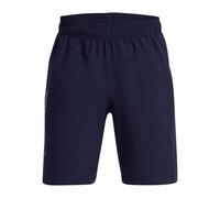 (11-12 Years, Academy Blue) Under Armour Boys Tech Woven Wordmark Shorts