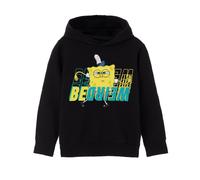 (11-12 Years, Black) SpongeBob SquarePants Boys Be Weird Hoodie