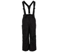 (11-12 Years, Black) Trespass Kids Waterproof Insulated Ski Salopettes - Rumi