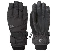 (11-12 Years, Black) Trespass Youth Ski Gloves Thick Mittens Ergon II