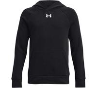(11-12 Years, Black) Under Armour Boys Rival Fleece Overhead Raglan Hoodie