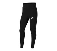 (11-12 Years, Black/White) Nike Girls High Waist Leggings