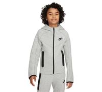 (11-12 Years, Grey/Black) Nike Childrens/Kids Tech Fleece Full Zip Hoodie