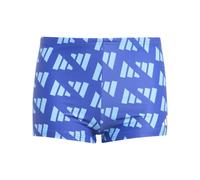 (11-12 Years, Lucid Blue) Adidas Boys Geometric Swimming Trunks