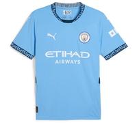 Puma Manchester City Home Shirt 2024 2025 Juniors L Blue