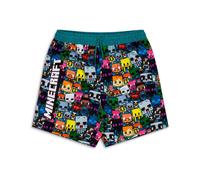 (11-12 Years) Minecraft Boys Swimming Trunks Gaming Swim Shorts