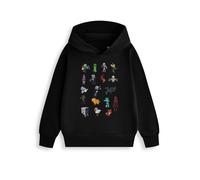 (11-12 Years) Minecraft Hoodie (Boys Black)