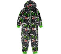 (11-12 Years) Minecraft Onesie (Boys Multicoloured)