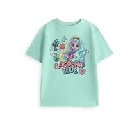 Monster High Lagoona Blue Green Graphic Tee | Short Sleeve Crew Neck T-Shirt | Girls Cartoon Character Print Top | Streetwear Casual School Outfit | Kids Merch - 11-12 Years
