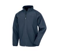 (11-12 Years, Navy) Result Childrens/Kids Double Layered Recycled Soft Shell Jacket