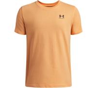 (11-12 Years, Orange/Black) Under Armour Boys Logo Short-Sleeved T-Shirt