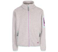 Trespass Kids Fleece Jacket Full Zip with 3 Zip Pockets Whisk - Pale Grey 11/12