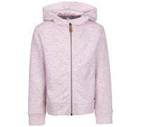 (11-12 Years, Pale Pink) Trespass Girls Zip Up Jaquard Hoodie Winnie