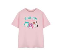 (11-12 Years, Pink) Squishmallows Girls Squad Short-Sleeved T-Shirt