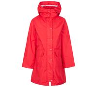 (11-12 Years, Red) Trespass Girls Waterproof Hooded Jacket Drizzling