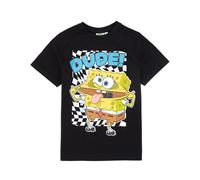 Short Sleeved T-Shirt Spongebob Squarepants Black 11-12 Years