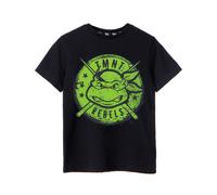 Teenage Mutant Ninja Turtles Boys Black Short-Sleeved T-Shirt | Join The Turtle Rebels - A Shell-Tastic Tee for Little Fans | Get Ready to Shell-ebrate Some Ninja Fun - 11-12 Years