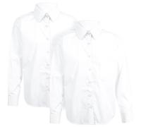 (11-12 Years, White 2 Pack) Girls T Shirts School Uniform Tank Top & Tees