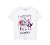 (11-12 Years, White) Monster High Girls Boo Crew T-Shirt