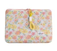 11/13/15 In Laptop Carrying Case Shockproof Floral Padded Laptop Case Quilted Laptop Protective Bag for School Work Business (Style 3)