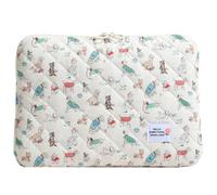 11/13/15 In Laptop Carrying Case Shockproof Fluffy Laptop Bag Quilted Laptop Protective Bag Soft for School Work Business