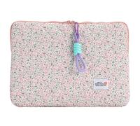 11/13/15 In Padded Laptop Case Shockproof Floral Computer Cover Bag Quilted Laptop Protective Bag for School Work Business (Style 6)