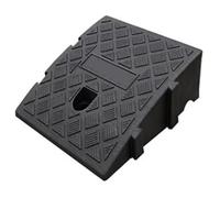 11/13/16/19cm High Step Pad Ramp Kerb Ramps Mobility Scooter Ramps Portable Lightweight Ramps for Wheelchairs Motorbike Mobility Scooter Car Door Ramp (Color : Black, Size : 25 * 45 * 19cm)