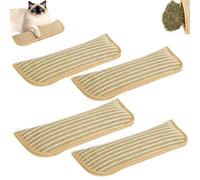 11/13in Catnip Kicker Pillow - Interactive Cat Chew Toy, Scratch & Bite Resistant for Teething, Play & Stress Relief, Boredom Buster for Cats (4pcs, 11in)