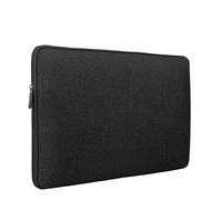 11-15.6 Inch Laptop Sleeve - Lightweight Neoprene Tablet Case, Shockproof & Water-Resistant Laptop Bag with Extra Pocket - Fits 11", 12", 13", 15", 15.6" Notebooks (Black, Grey)(Black,For 11-12 inch)