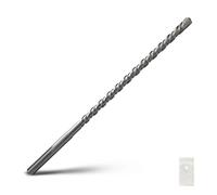 11/16 x 13 x 18 inch SDS Max Rotary Hammer Drill Bit, 18x460mm Carbide Tip Masonry Drill Bit,Concrete Drill Bit for Masonry, Brick, Stone, Concrete,Length :460mm / 18 inch, 18mm (11/16 in) Diameter