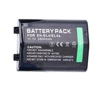 11.1V 2800mAh For EN-EL4 EL4A Camera Battery，Compatible For Nikon，for D2H D2Hs D2X D2Xs D3 D3S F6 MH-21(5Pcs Battery)