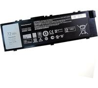 11.1V 72Wh T05W1 TO5W1 MFKVP 1G9VM M28DH 0FNY7 RDYCT TWCPG 1V0PP Laptop Battery Replacement Compatible for Dell Precision 15 7510 7520 17 7710 7720 M7710 Series