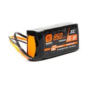 Spektrum 11.1V 850mAh 3S 30C Smart LiPo Battery G2: IC2