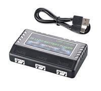 11.1V LI-Po Battery Charger USB Cable Balanced Charger Case for 3S Batteris Lithium Battery Pack LI-Polymer Battery