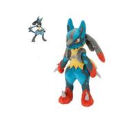 11"/ 28CM Pokemon Mega Evolution Mega Lucario Plush Doll Figure Toy Kids Gift